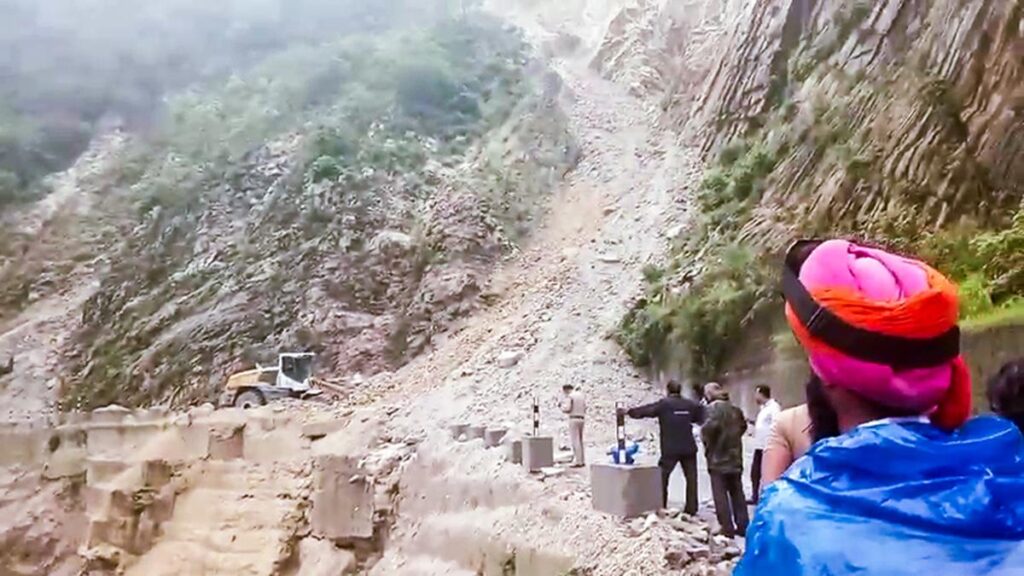 Sonprayag Landslide