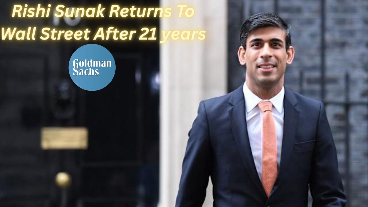 Former U.K. PM Rishi Sunak’s Return to Goldman Sachs