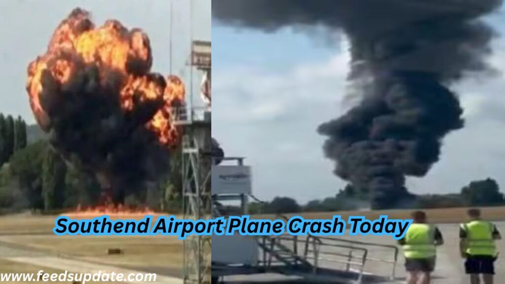 Small Aircraft Crashed Moments After Talking Off From Southend Airport