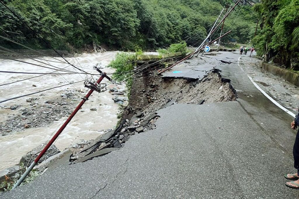 Uttarakhand Monsoon With Landslide