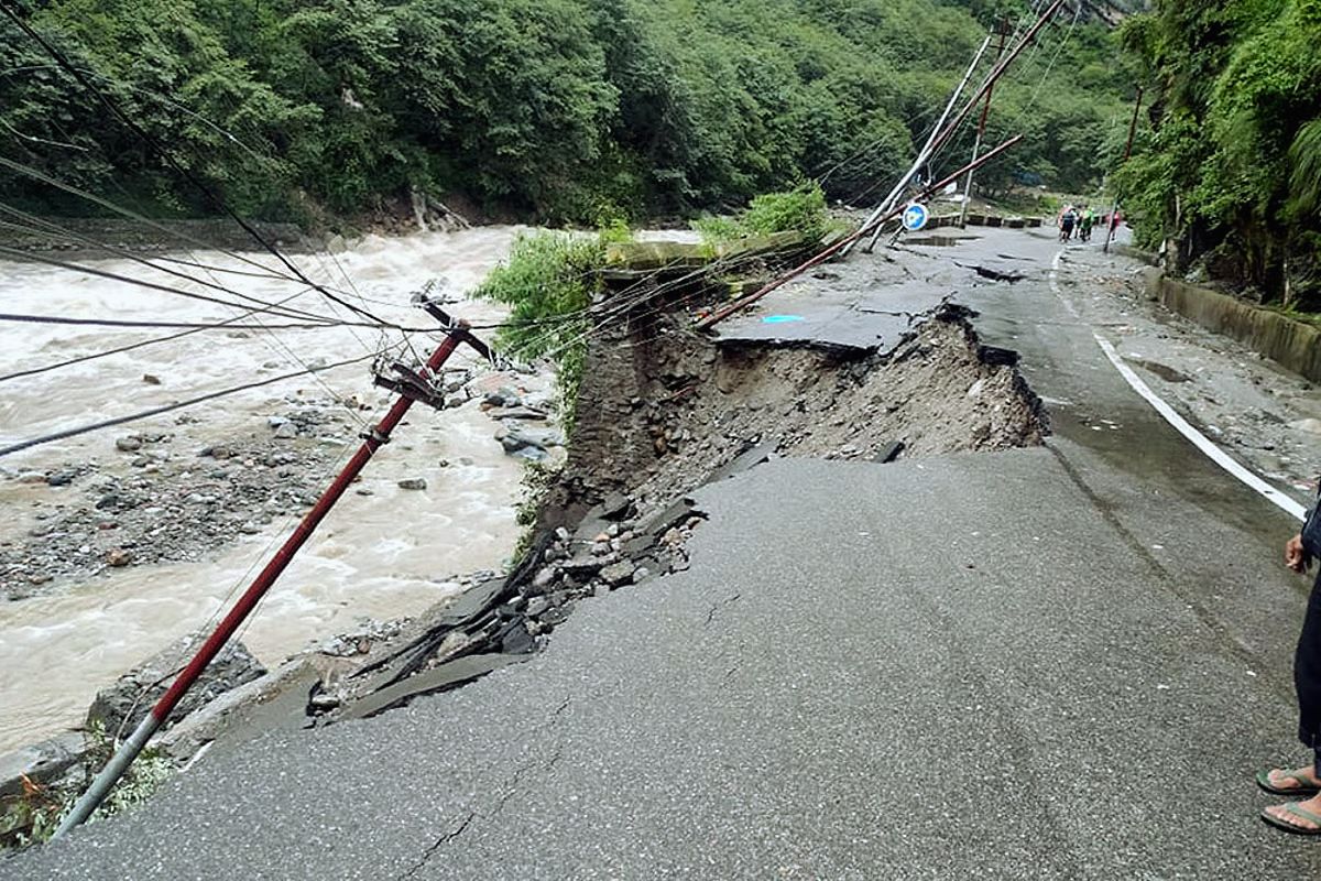 Uttarakhand Monsoon With Landslide