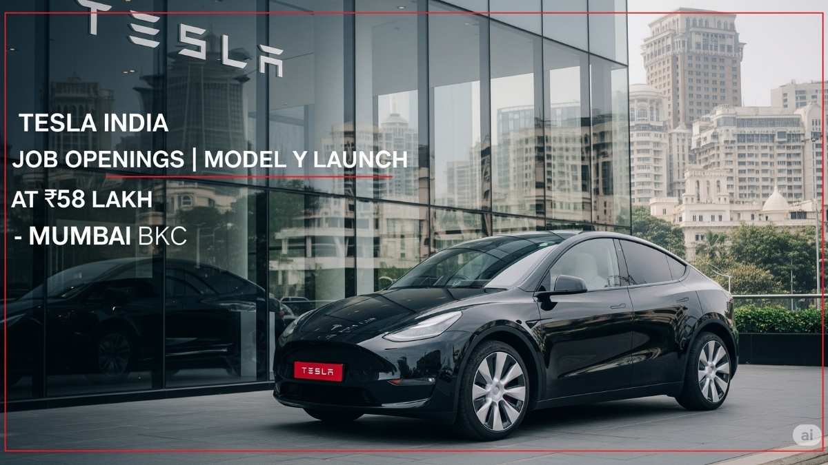 Tesla India Job Opening with Tesla launched in India