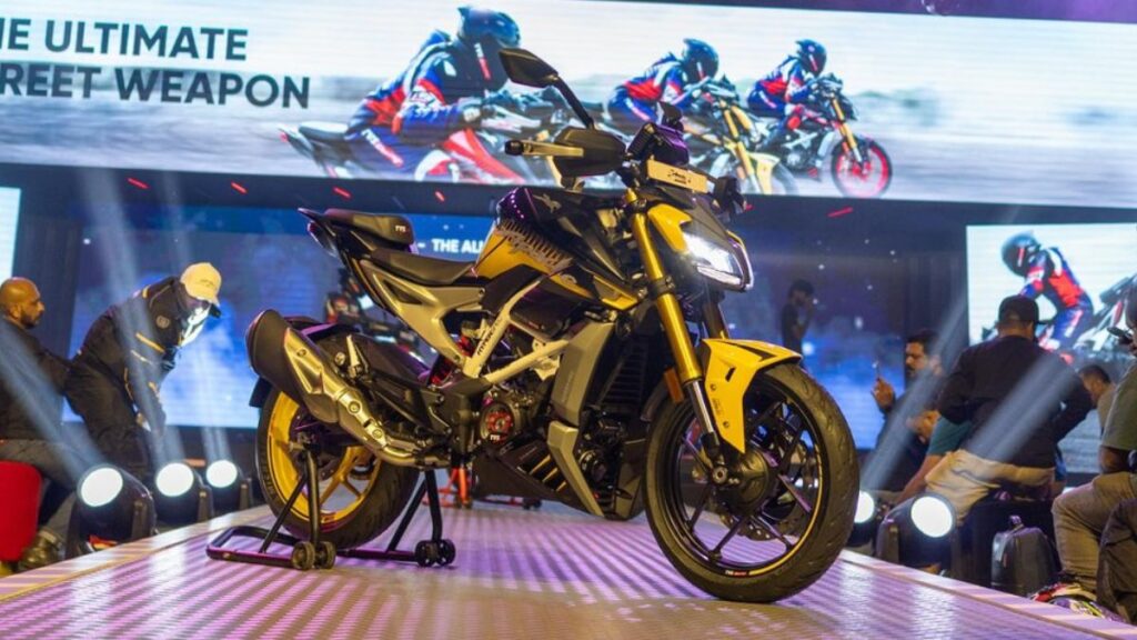 New TVS Apache RTR 310 the 2025 Model launched in India.