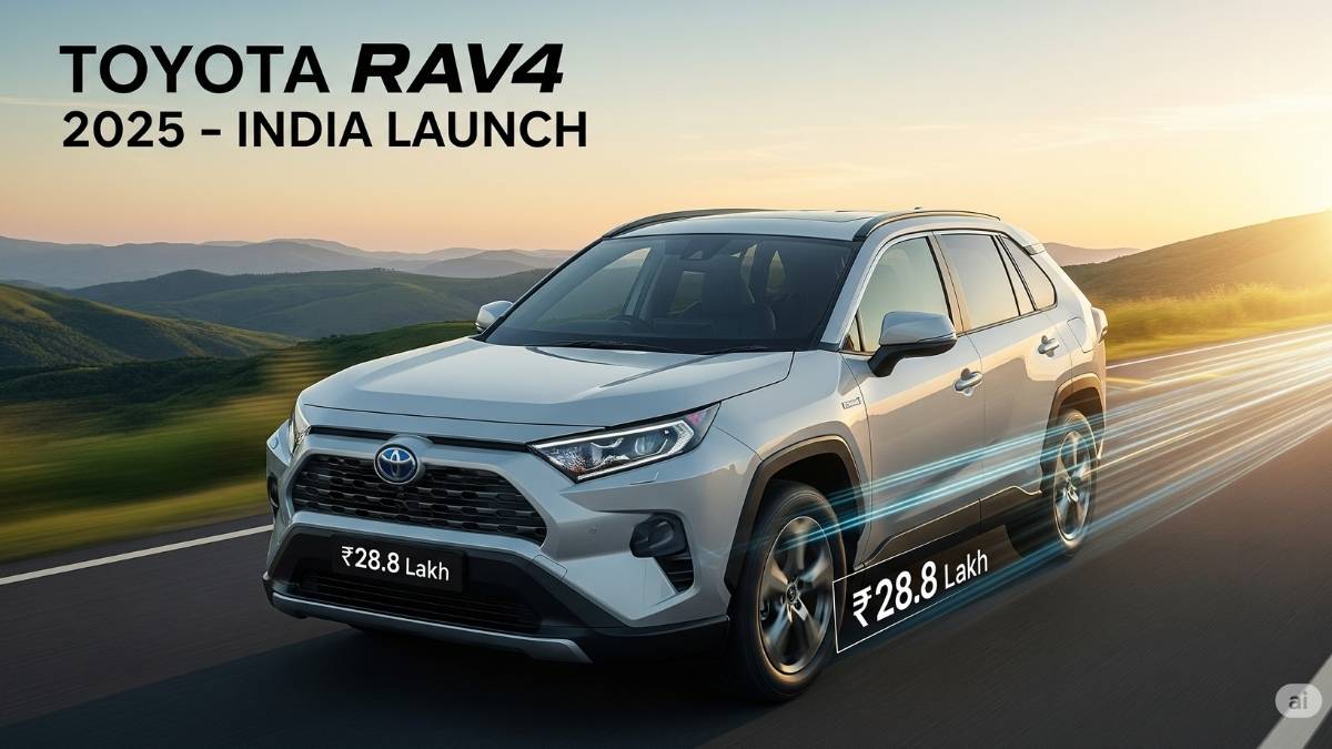 Toyota RAV4 Launching Soon in India