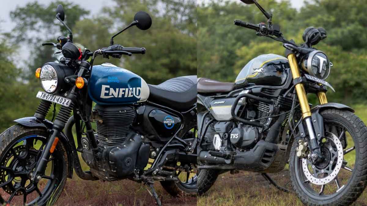 Royal Enfield Hunter 350 vs TVS Ronin.