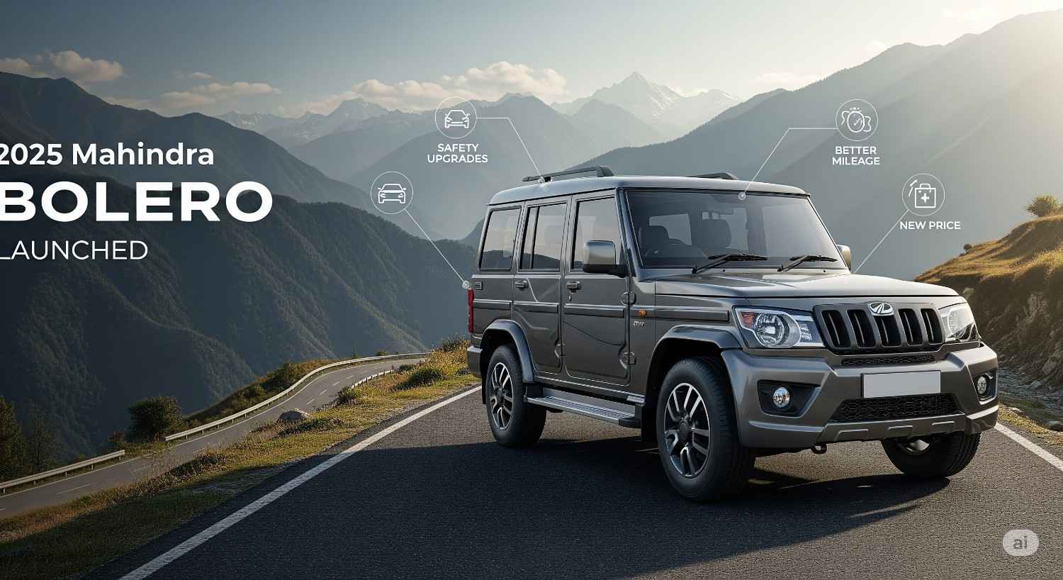 Mahindra Bolero Launched in India
