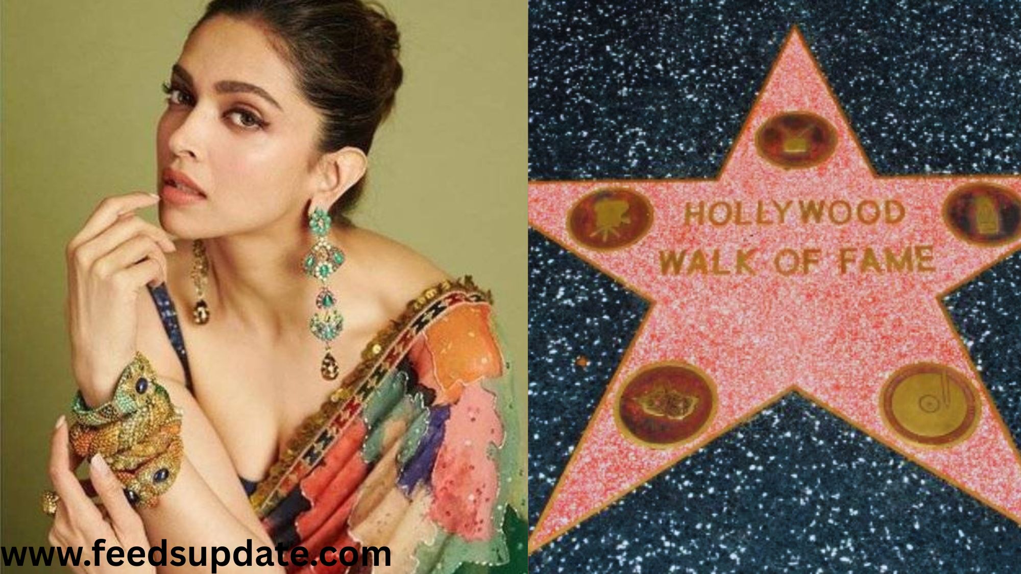 first Indian actress to get a star on Hollywood Walk of Fame