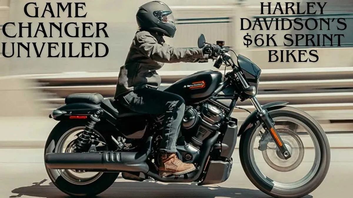 Harley Davidson's new bike Sprint