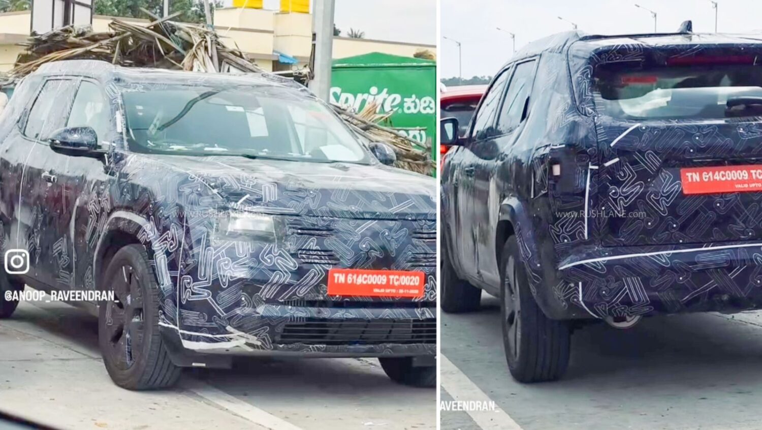 Nissan’s Secret SUV Based On Duster Platform Spied In India